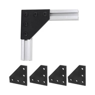 10Pcs 2020 L Shape Joint Plates Corner Bracket for Aluminum Extrusion Profile Enhanced Stability & S
