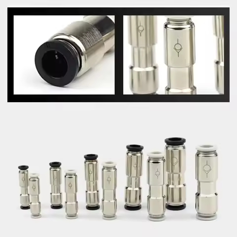 Pneumatic One-way Non Return Check Valve SMC Type Straight Control CVPU AKH Non Return Plastic Check