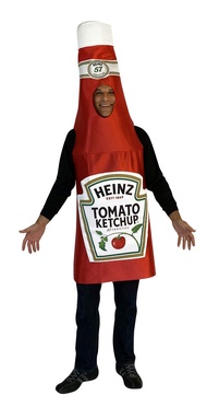 Heinz Classic Ketchup Bottle Adult Costume