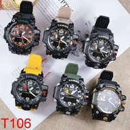TASGO ORIGINAL BRAND GWG1000 Jam Tangan Lelaki Men Perempuan Wanita Couple Analog Digital Watch Mens