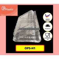 OPS-H1 PLASTIC CLEAR (100PCS)