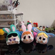 Crybaby keychain Crybaby crochet/ / Popmart Crybaby x powerpuff girls series/