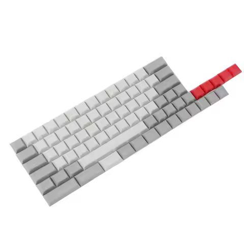 YMDK DSA Blank 61 64 68 ANSI Keyset DSA Profile Thick PBT Keycap set For Cherry MX Mechanical Keyboa