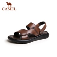Cameljeans รองเท้าแตะผู้ชายหนังแท้รองเท้าผู้ชายระบายอากาศรองเท้าหรูหราคุณภาพสูงรองเท้าชายหาดผู้ชายรองเท้าแตะแพลตฟอร์ม