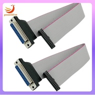 [gaozuo523.vn] Wire Flat Ribbon Cable DB25 Female to FC-26 Female Connector for LCD Monitors, Connec