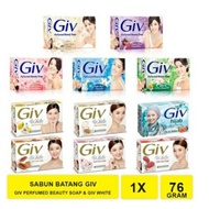 giv perfumed beauty soap 76gr | giv sabun batang