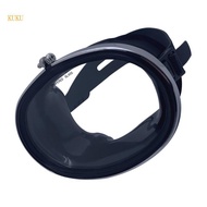 【KUKU*】 Widely View Freediving  Tempered Glass Lens Swimming Snorkeling  Ovals Shape Clear Panoramic