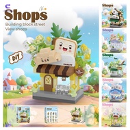 CORSAKI Mini Shop Blocks, Mini Micro Blocks City Building Blocks,  Building Blocks Educational Toys 