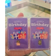 Gold bar 999.9 Happy Birthday 0.25g