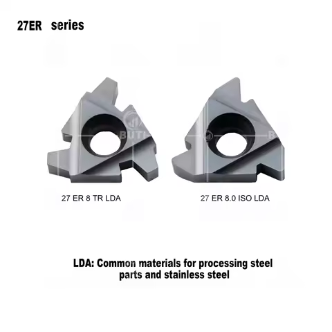DESKAR 100% Original 27ER 8.0ISO 27ER 8TR LDA Threading Insert CNC Lathe machining center Universal