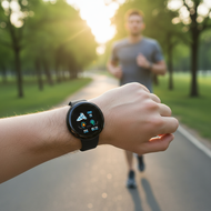 D18 Smartwatch for Men Bluetooth Fitness Tracker Waterproof Round Design Compatible with X8 FD68 HW1