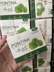Pontina Centella Asiatica Herbal Soap พรทิน่า สบู่ใบบัวบก