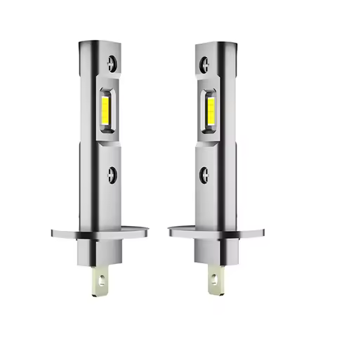 2Pcs LED H1 Car Lights H3 LED Bulb Xenon White light Atuo Lamps For Car Headlight Bulbs 12V 24V 50W 