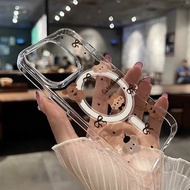 Magnetic Case for Samsung A56 A16 A55 A06 5G A15 A54 A53 A26 A36 A35 5G S25 Ultra Cute HP Case Phone