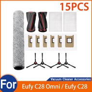For Eufy C28 Omni / Eufy C28 Robot Vacuum Cleaner Accessories (Parts Pack 15PCS）
