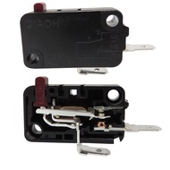 Micro Switch 2 Pins Normally Open Push Button Stroke Switch High Current 16A Microwave Oven Washing 