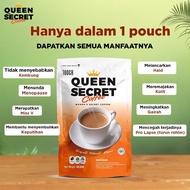 KOPI QUEEN SECRET COFFEE ASLI FREE LOGAM MULIA 100% Asli