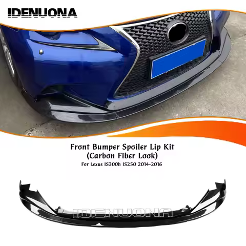 Front Bumper Spoiler Lip Lower Diffuser Splitter Blade Protector For Lexus IS IS250 IS300h IS350 201