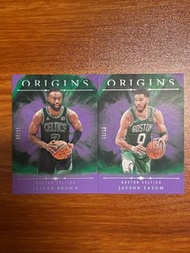 2024-25 Panini Origins FOTL Jaylen Brown & Jayson Tatum /22  連篇！