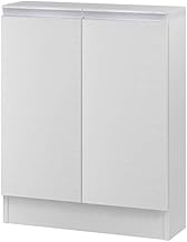 IWATSUKI MIO-7552SWW Storage Shelf with Door to Order Made in 1cm Units Within Width 17.7-47.2 inche