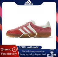 Adidas GAZELLE Pink White Sneakers Low Top Indoor Unisex END