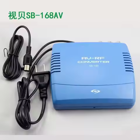 SB-168 AV-RF AV to RF Converter TV Antenna for Audio Video Old Style Black and White TV Converter Ho