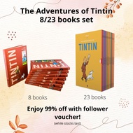 - The Adventures of Tintin (8 and 23 books set)