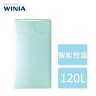 韓國大宇WINIA美型復古冰箱120L 獨立冷凍蔬果保鮮DSR-M12GH/DSR-M12WH 含運無安裝