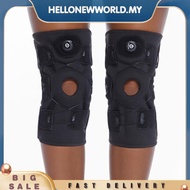 [hellonewworld.my] Hinged Knee Brace Adjustable Hinged Knee Support Knee Support Wrap for Knee Pain