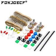Handy Portable Resistor Kit for Arduino Starter Kit UNO R3 LED potentiometer tact switch pin header