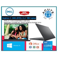 Dell Inspiron 15 3000 15.6'  Intel Laptop (Black color)