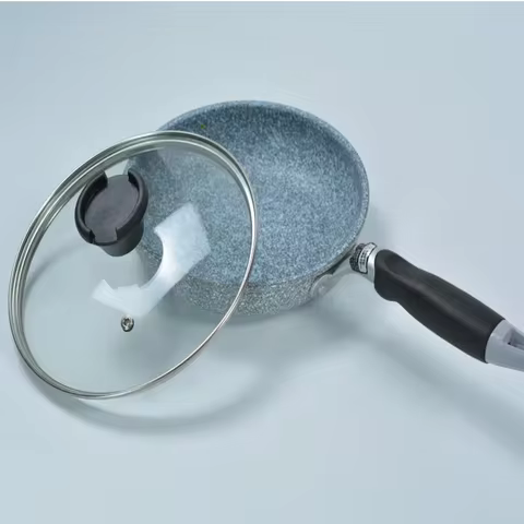 20cm 24cm 26cm 28cm Stainless steel Thick Transparent Tempered Glass Lid cover Soup Pot Saucepan Fry