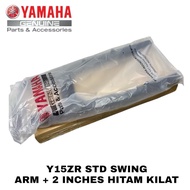Y15ZR Y16ZR YAMAHA SWING ARM + 2 INCHES HITAM KILAT