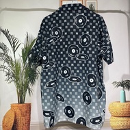 5CCI AMiR11 Summer Men's Short Sleeve Shirt Full Body3D Printed Pattern Trendy Versatile Cardigan In