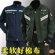 ✨Ready Stock✨ Safety Work Jacket Pakaian kerja kimpalan Reflective overalls, dirt-resistant and wear