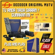 Original MYTV Decoder 6 MONTH Warranty  MYFREEVIEW HDTV DVBT2 Malaysia Channel TV DTV Dekoder Set To