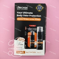 Deorex Body Odorizer Men Amber Wood Sample 5ml