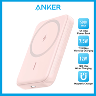 Anker Powerbank 321 MagGo Battery Powerbank 5000mAh Magsafe Magnetic Wireless Portable Charger Power