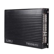 CJ7F 12 โวลต์ 7900 วัตต์เครื่องขยายเสียงรถยนต์ 4 ช่องที่มีประสิทธิภาพเครื่องเสียงรถยนต์ซับวูฟเฟอร์อล