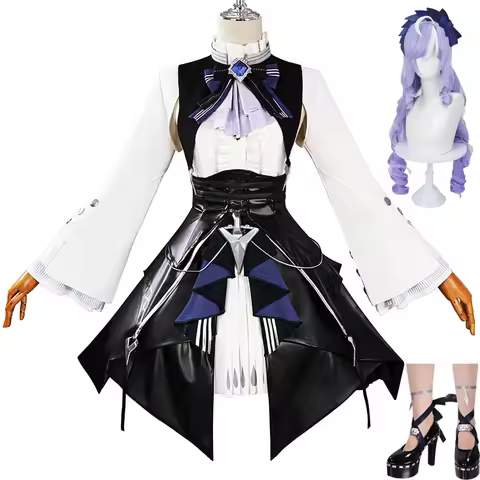 Vivian Cosplay ZZZ Zenless Zone Zero Cosplay Costume Vivian Wig Shoes Halloween Carnival Party Comic