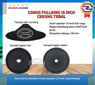 daun kertas speaker conus speaker 15 inch