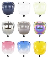 清倉價 復古電單車頭盔氣泡罩風鏡片 適合Chief安裝 old stock vintage cafe racer helmet bubble visor shield  scooter film wi