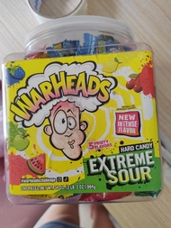 พร้อมส่ง ขนมUSA WARHEADS candy แบ่งขาย 10 เม็ด (sold 1bag=10pcs.)