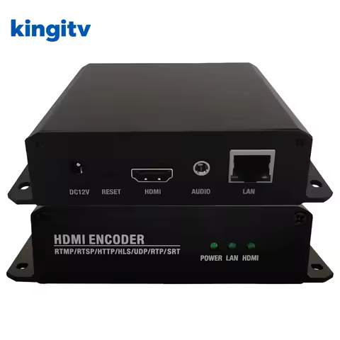 4K H265 HD MI Video Streaming H265 H264 Single Channel Tv Signal Conversion Encoder Iptv H