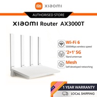 Xiaomi Router AX3000T - Wi-Fi 6 coverage 3000Mbps Wireless speed '2+1' 5G Band Antennae NFC