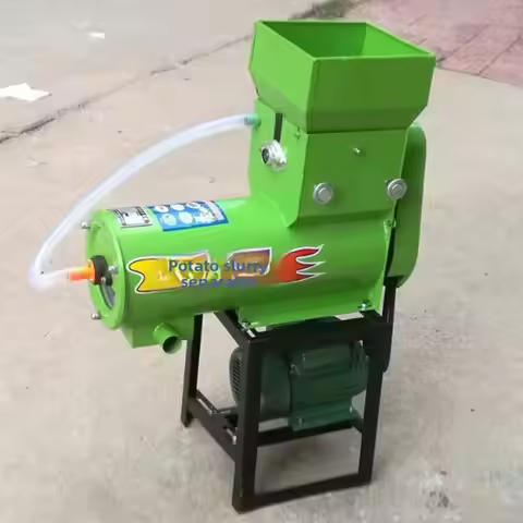 Tapioca Starch Making Machine Cassava Crusher Wheat Line Horizontal Centrifuge Separator Cassava Pee