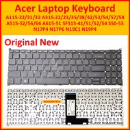 Acer SF315-41 A515-52 Keyboard A115-22/31/32 A315-22/23/35/38/42/52/54/57/58 A515-52/56/66 A615-51 S