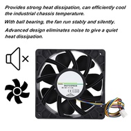 DC12V Cooling Fan PWM Speed Cooling Fan for Server for Extreme Cooling