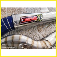 ♞DAENG SAI4 OPEN PIPE WITH SILENCER RS150