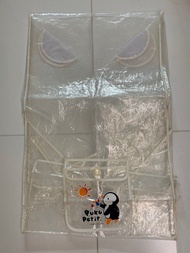 Puku bb車雨擋 藍企鵝 嬰兒車 